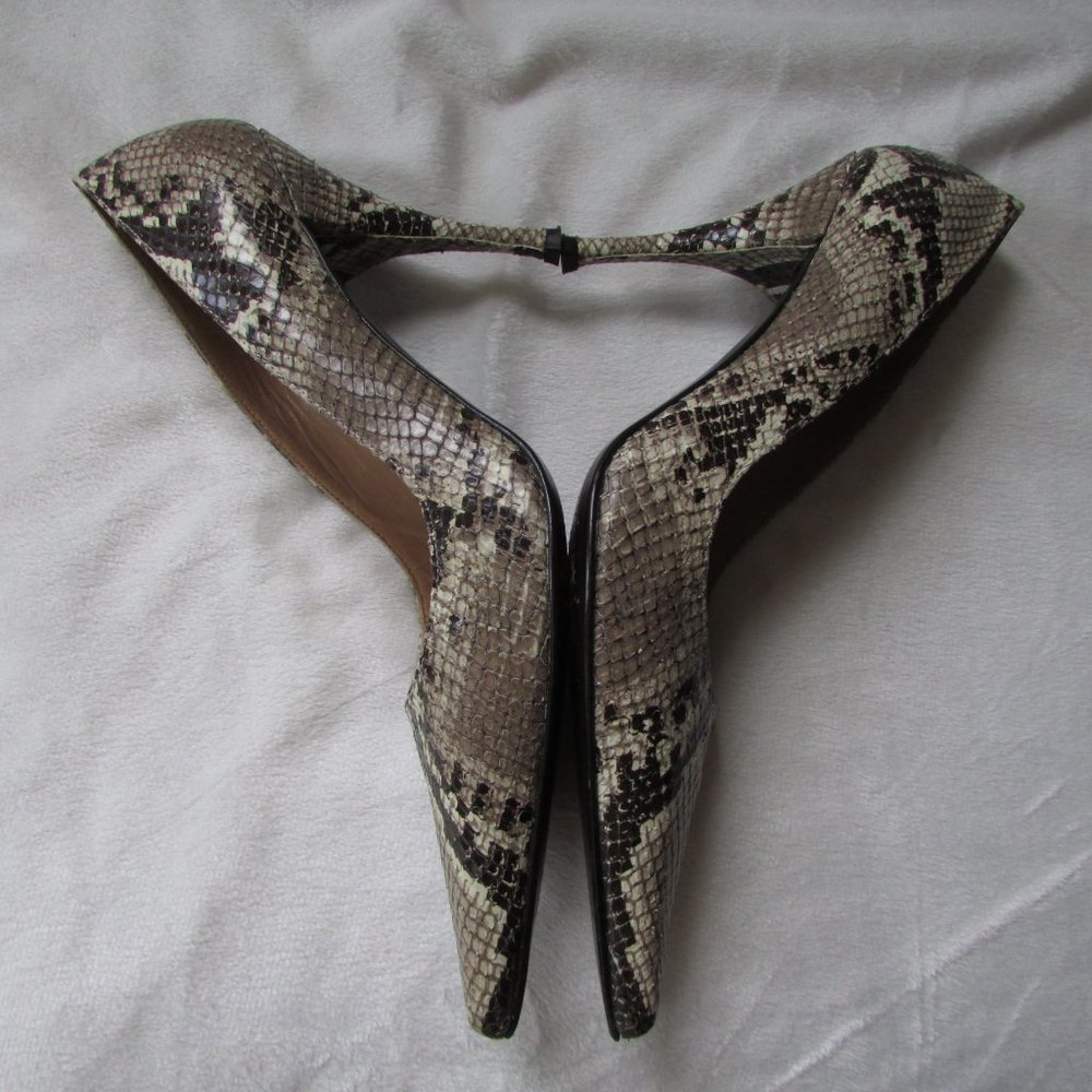 Stuart Weitzman Python Print Pump Heels - image 7
